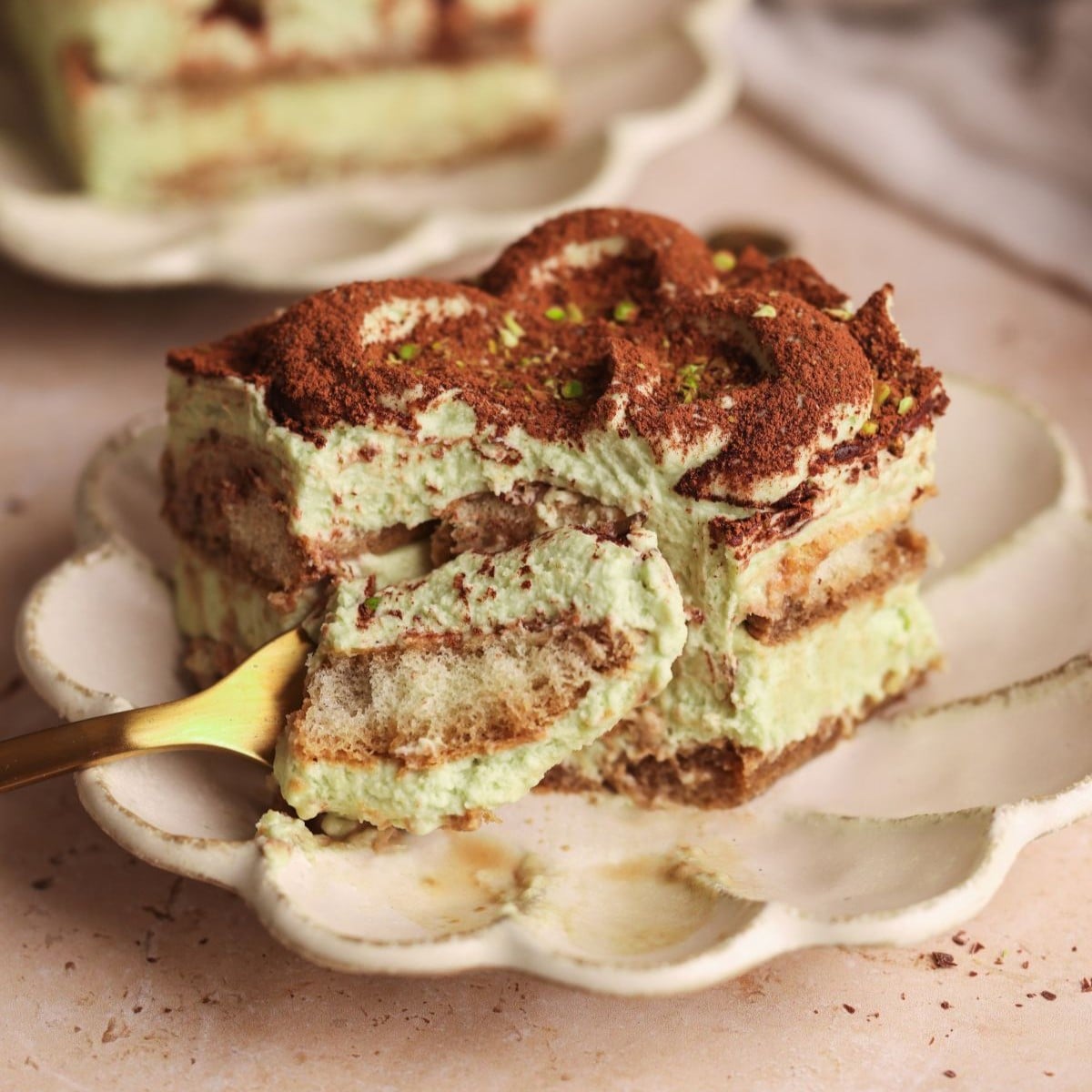 Easy Pistachio Tiramisu: No-Bake Recipe without Raw Eggs